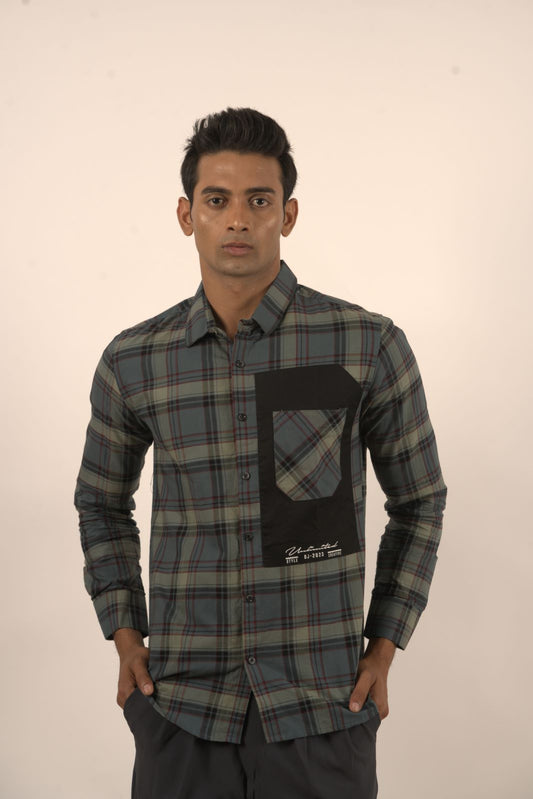 Premium Designer Cotton Check Shirt