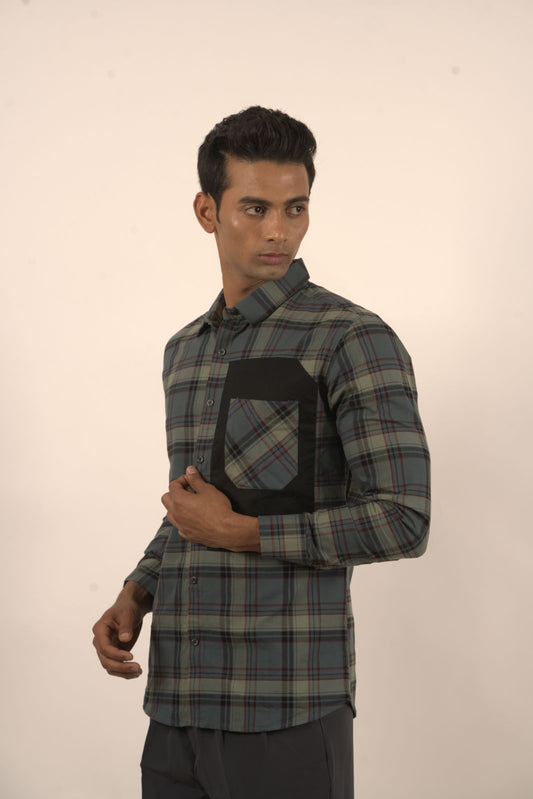 Premium Designer Cotton Check Shirt