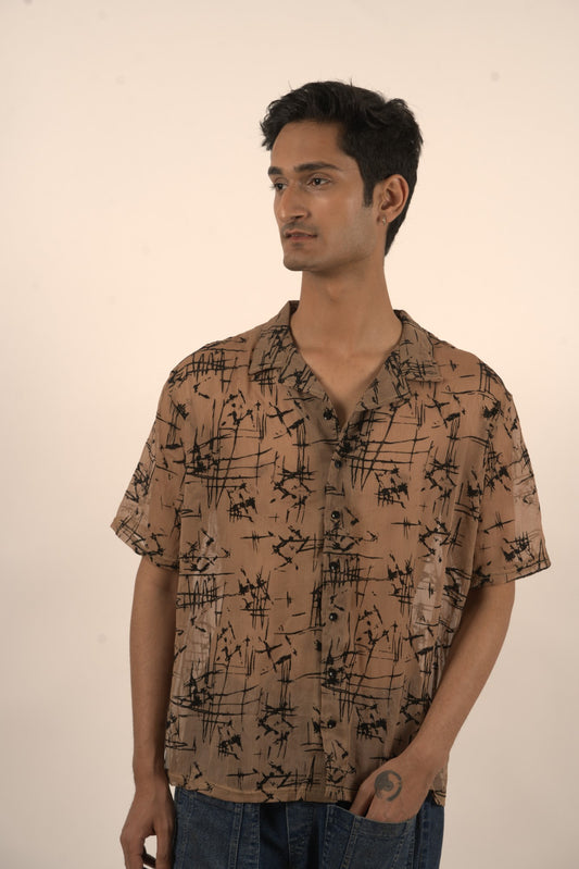 Beach Printed Trancy Casual Shirt