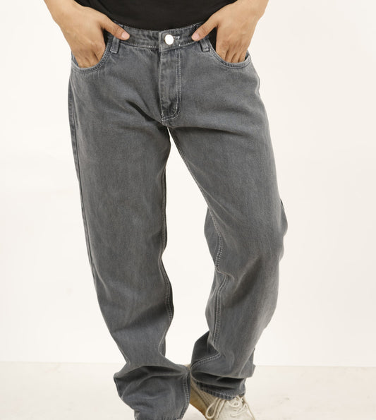 Grey Baggy Denims