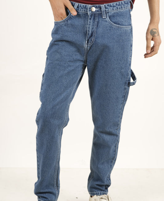 Blue Denims Cargo Style