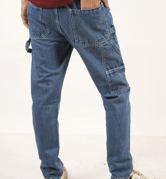 Blue Denims Cargo Style