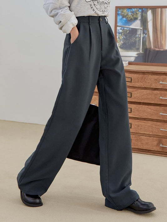 Korean Style Baggy Trousers (Unisex)